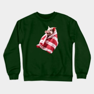 Funny Festive Pigs in Blankets Christmas Pun 2 Crewneck Sweatshirt